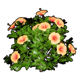 Arbusto Artificial com Flores B