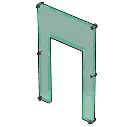 Arche en verre