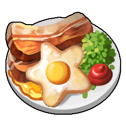 Bacon di Rushoar e uova